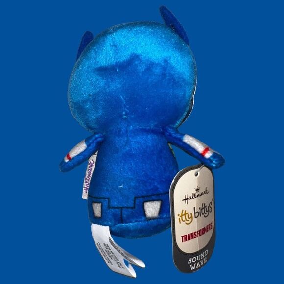 NWT 2017 Hallmark Itty Bittys - SOUND WAVE Transformers - 4 Inch Plush Stuffed T - Picture 2 of 4
